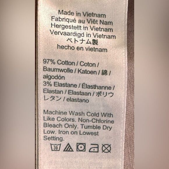 J. Crew Pale Lilac Purple Lavender Haze 4" Inch Chino Shorts. Pockets. 2. - Picture 8 of 9